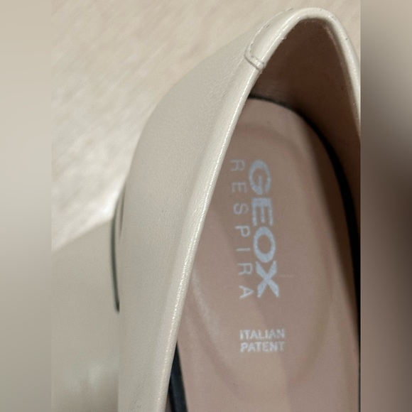 Geox Respira D Chloo Pumps Ivory size 39 NEW - Picture 6 of 6